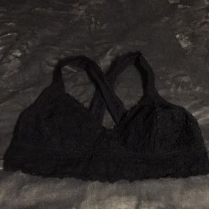 Aerie Black Lace Bralette